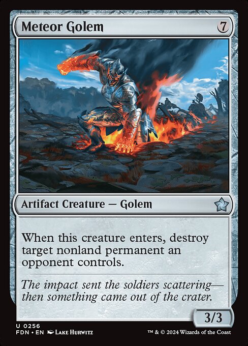 Meteor Golem 256