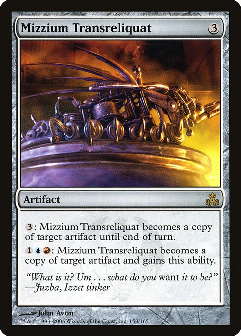 Mizzium Transreliquat 153