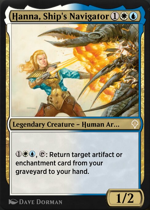 Hanna, Ship's Navigator 105