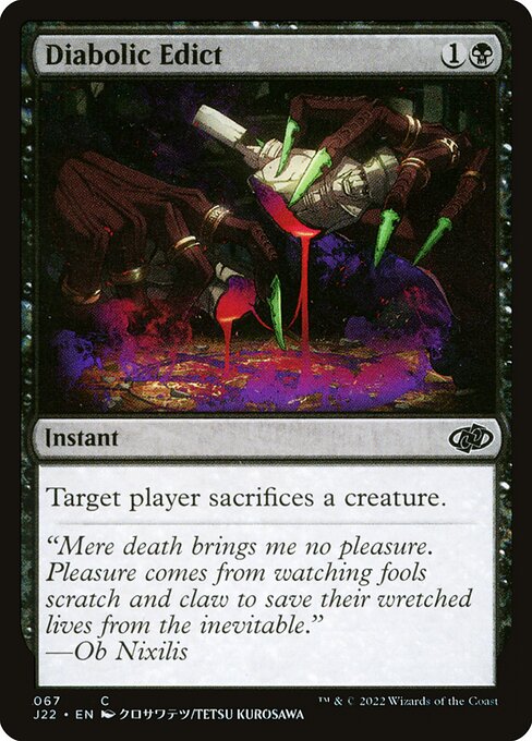 Diabolic Edict 67
