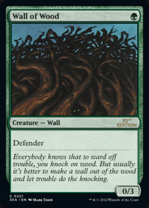 Wall of Wood 221