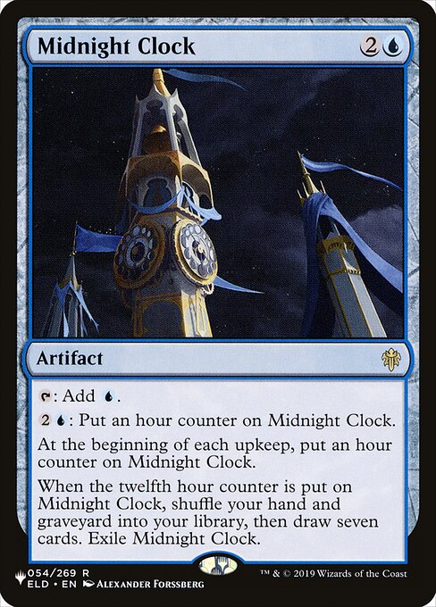 Midnight Clock ELD-54