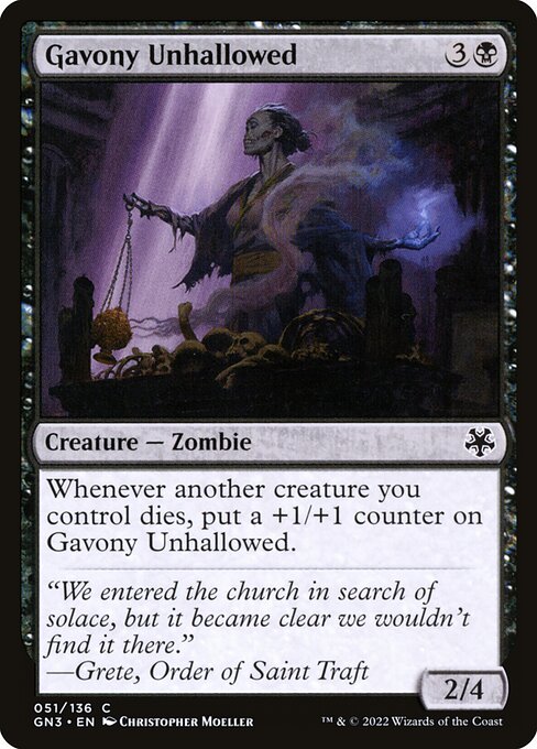 Gavony Unhallowed 51