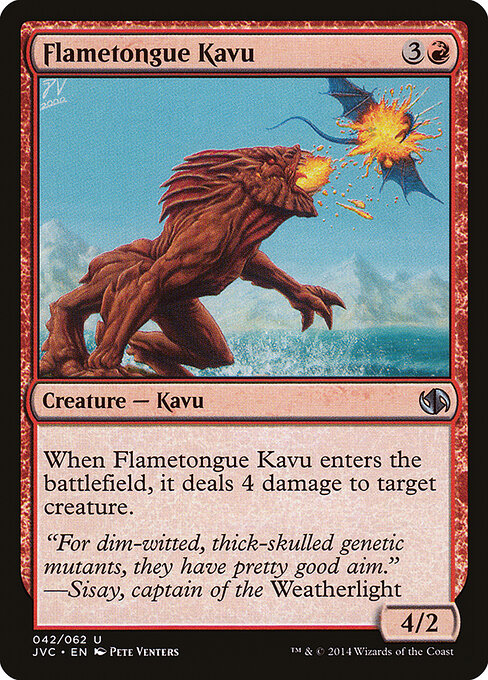 Flametongue Kavu 42
