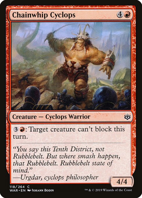 Chainwhip Cyclops 118
