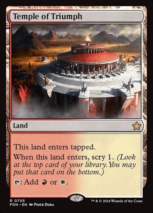 Temple of Triumph 705