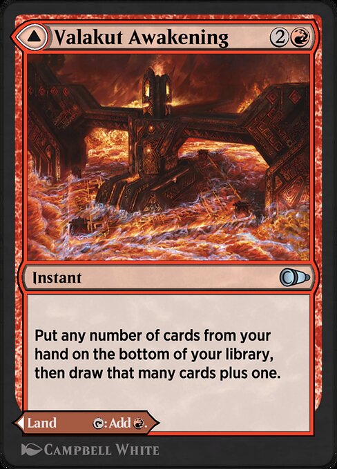 Valakut Awakening // Valakut Stoneforge 158