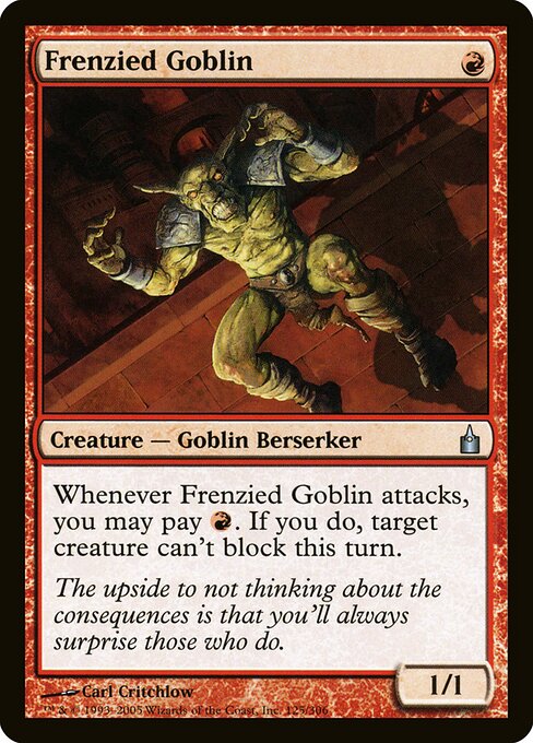 Frenzied Goblin 125