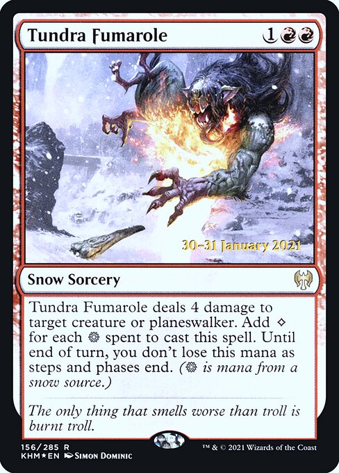 Tundra Fumarole 156s