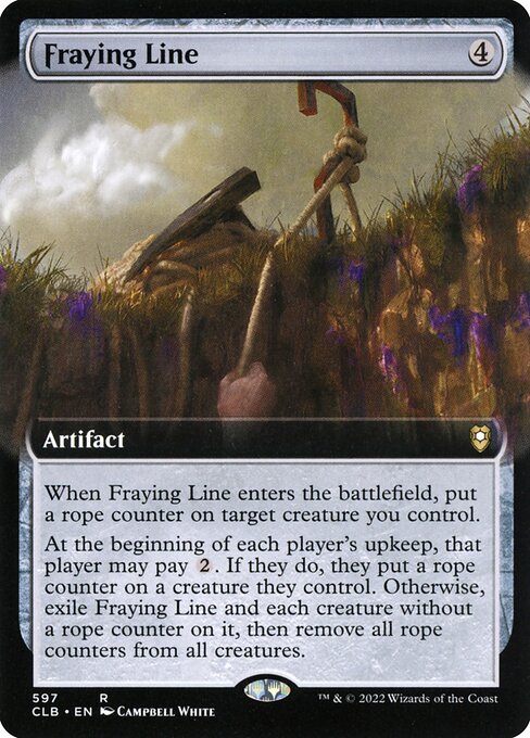 Fraying Line 597