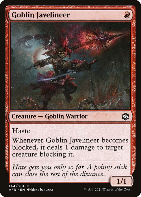 Goblin Javelineer 144