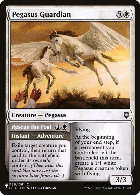 Pegasus Guardian // Rescue the Foal CLB-36