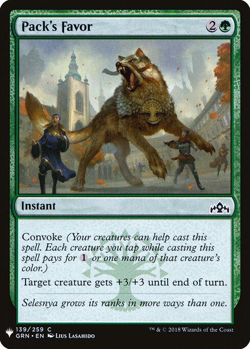 Pack's Favor GRN-139