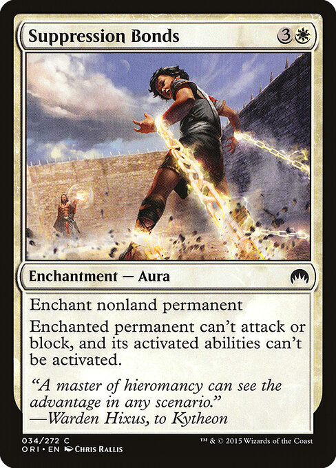 Suppression Bonds 34
