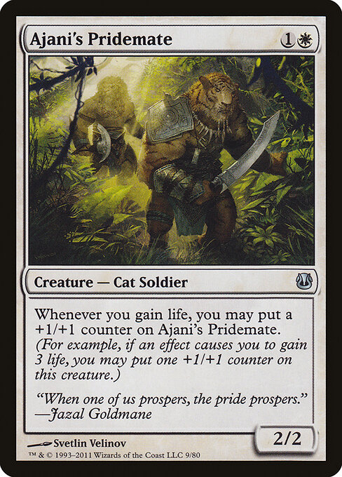 Ajani's Pridemate 9