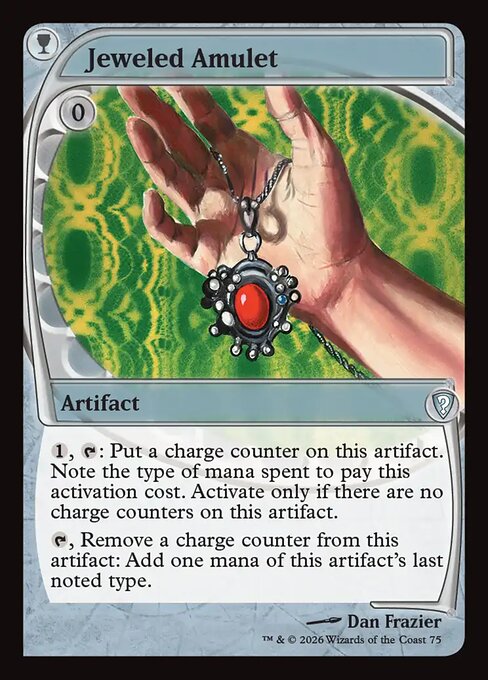 Jeweled Amulet 75