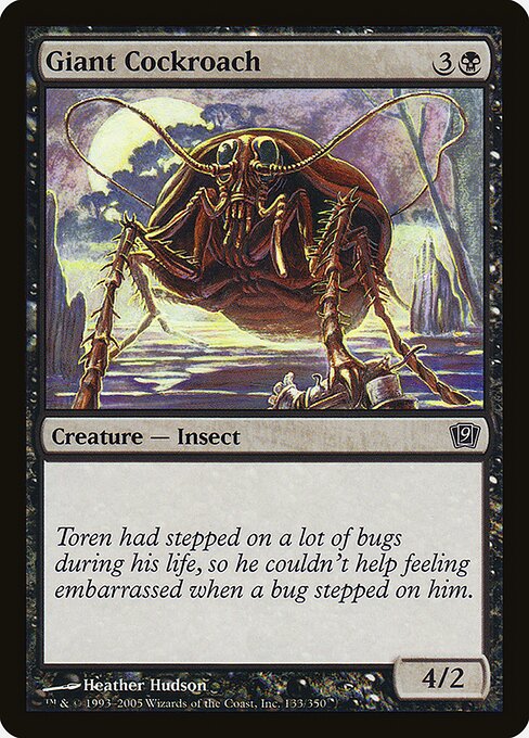 Giant Cockroach 133★