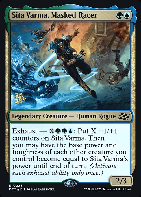 Sita Varma, Masked Racer 223s