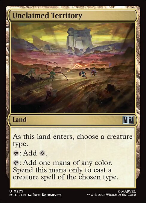 Unclaimed Territory 275
