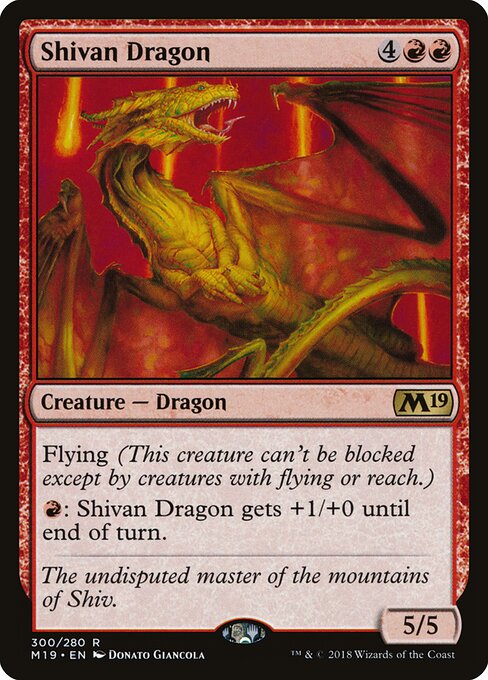 Shivan Dragon 300