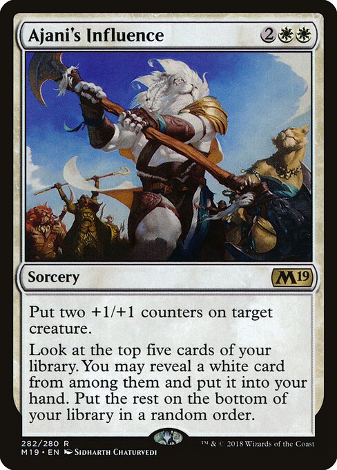Ajani's Influence 282
