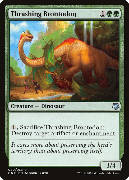 Thrashing Brontodon 50