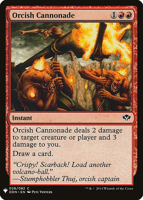 Orcish Cannonade DDN-28