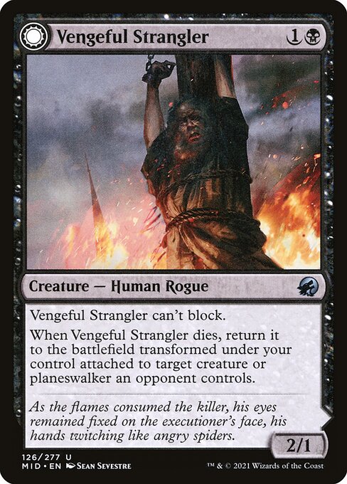 Vengeful Strangler // Strangling Grasp 126