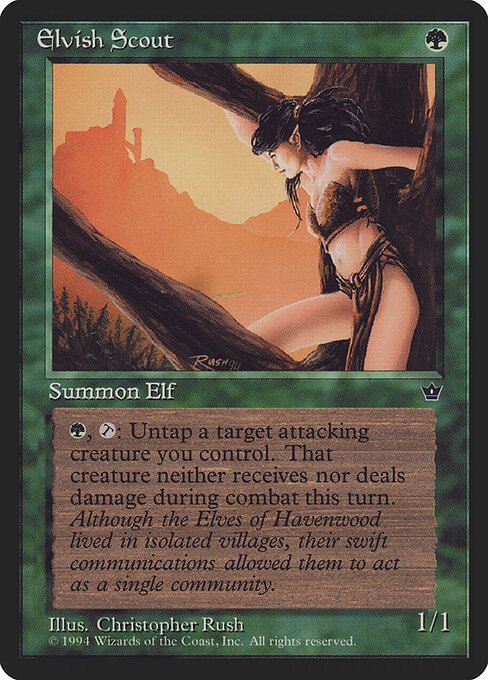 Elvish Scout 68c