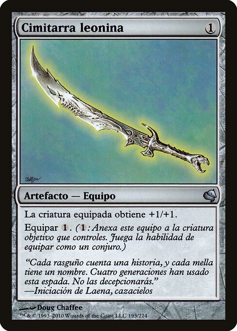 Leonin Scimitar 193
