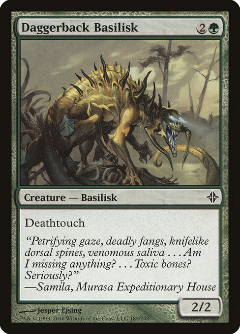 Daggerback Basilisk 182