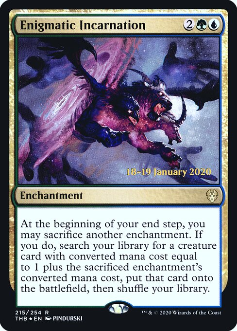 Enigmatic Incarnation 215s