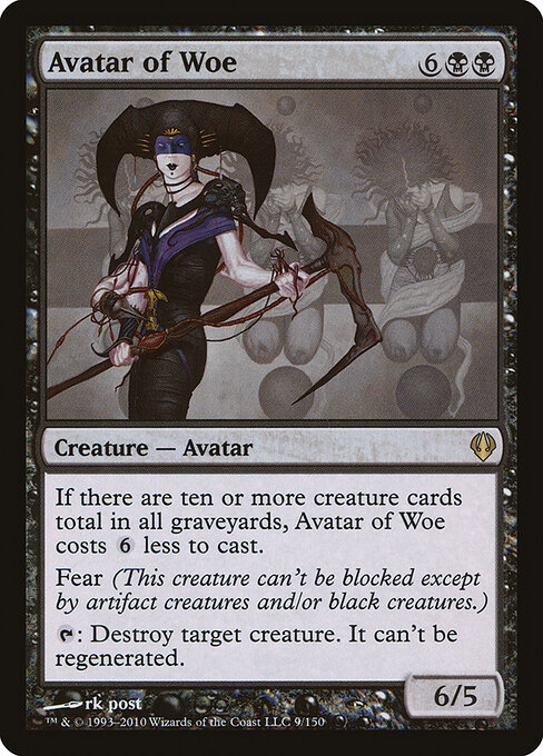 Avatar of Woe 9
