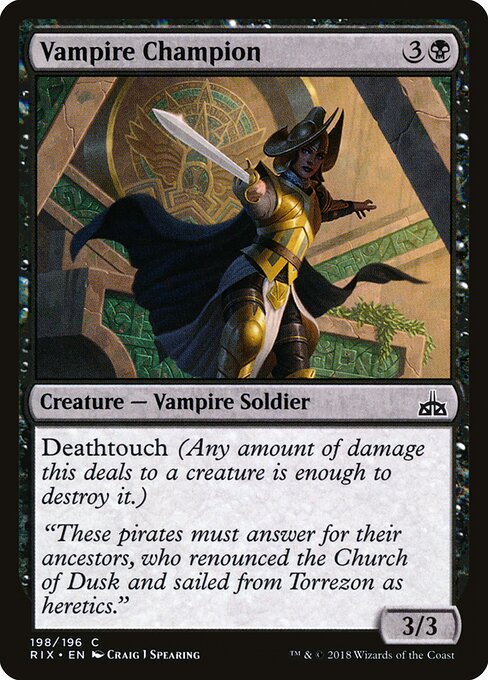 Vampire Champion 198