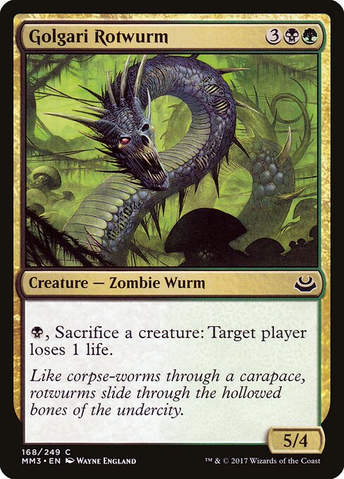 Golgari Rotwurm 168