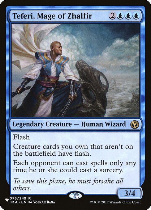Teferi, Mage of Zhalfir IMA-75