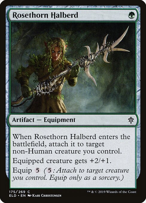 Rosethorn Halberd 175