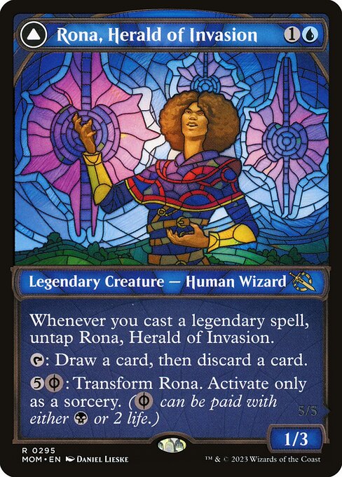 Rona, Herald of Invasion // Rona, Tolarian Obliterator 295