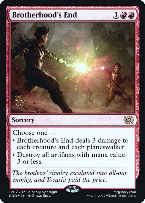 Brotherhood's End 128s