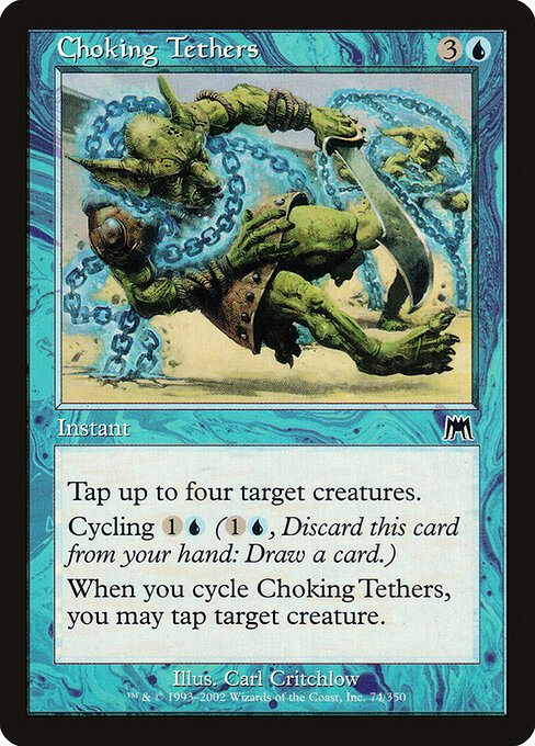 Choking Tethers 74