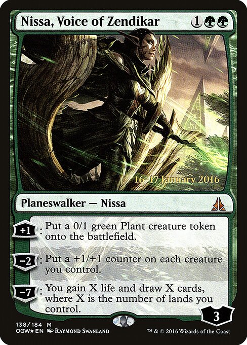 Nissa, Voice of Zendikar 138s