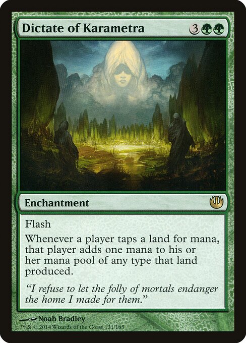 Dictate of Karametra 121