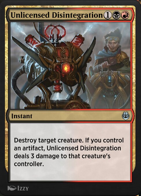 Unlicensed Disintegration 211