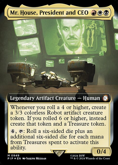 Mr. House, President and CEO 949