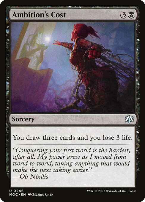 Ambition's Cost 246