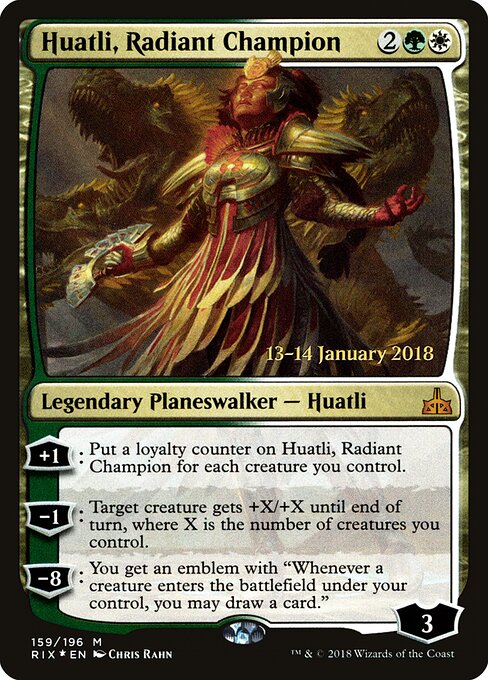 Huatli, Radiant Champion 159s