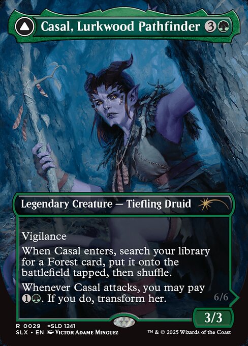 Casal, Lurkwood Pathfinder // Casal, Pathbreaker Owlbear 29