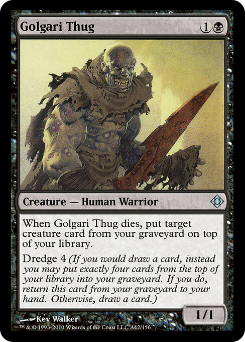 Golgari Thug A42
