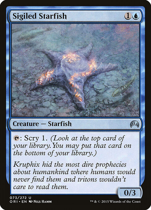 Sigiled Starfish 73