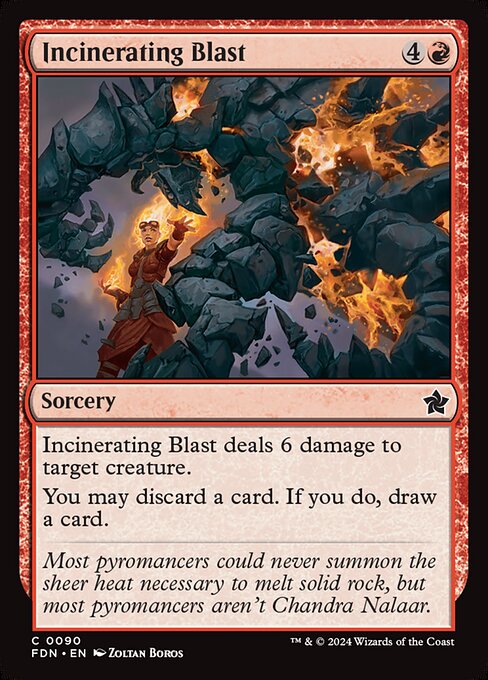 Incinerating Blast 90